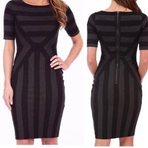 Anthropologie Maeve Geoplane Pencil Dress 4 Petite